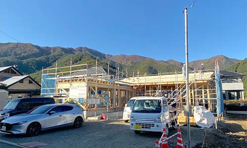 野地合板貼り